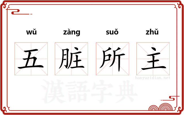 五脏所主