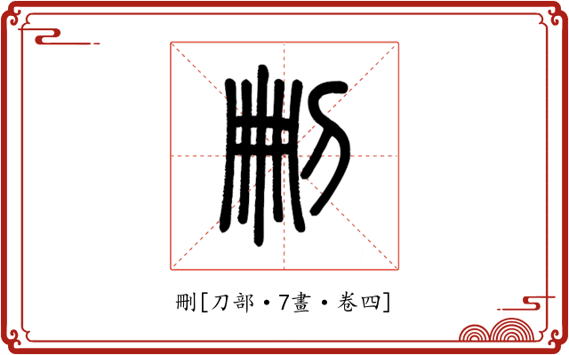 刪