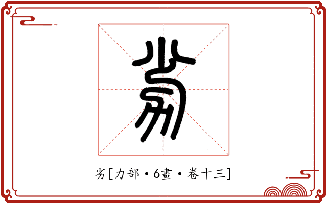 劣