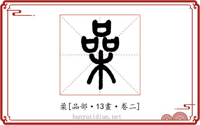 喿