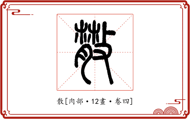 散