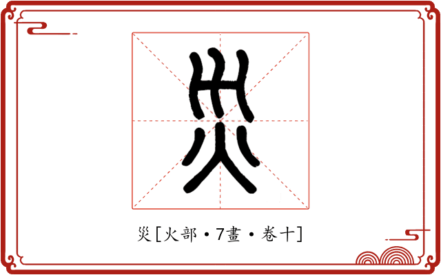 災