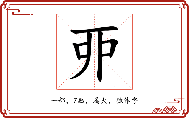 丣 丣
