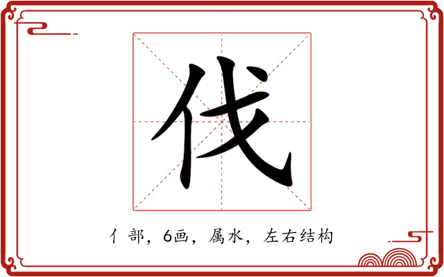 伐 伐