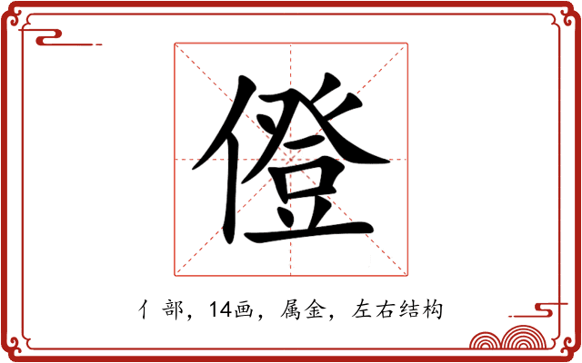 僜 僜