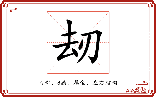 刼 刼