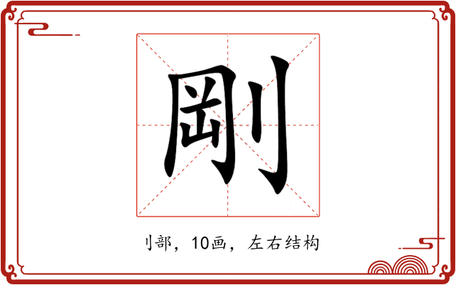 剛 剛