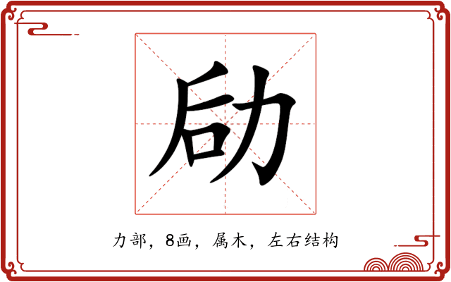 劶 劶