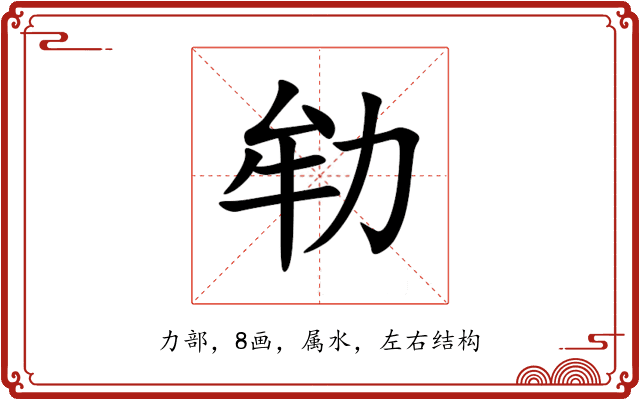 劺 劺