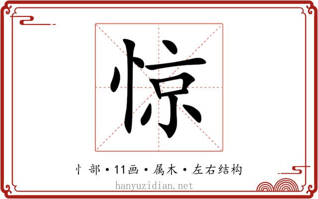 惊 惊