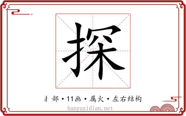 探 探