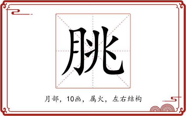 朓 朓