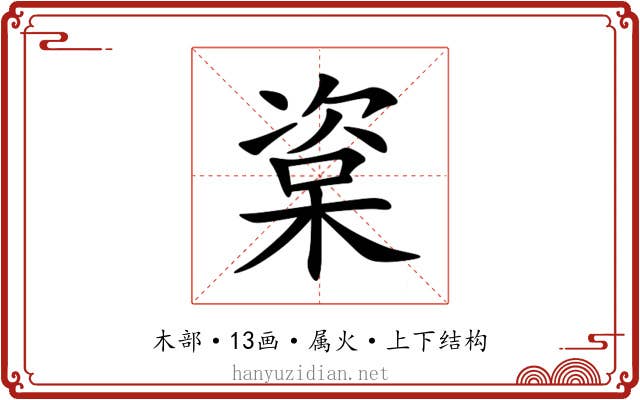 楶 楶