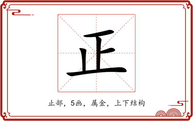 正 正