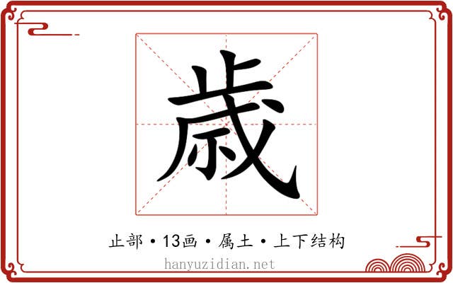 歳 歳