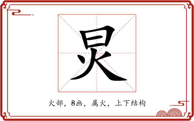 炅 炅
