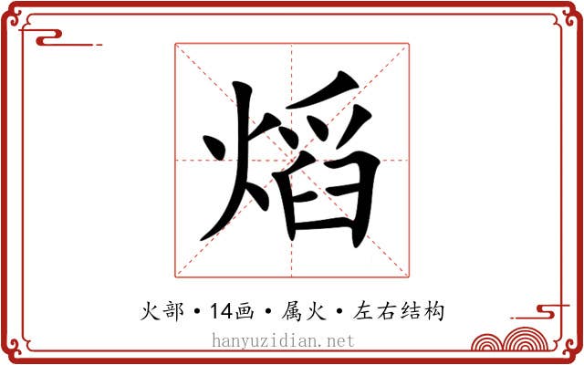 熖 熖