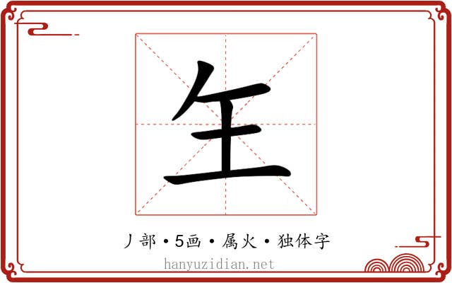 玍 玍