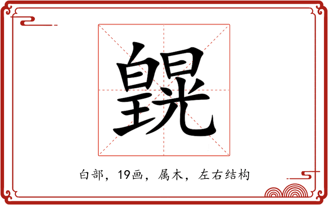 皩 皩