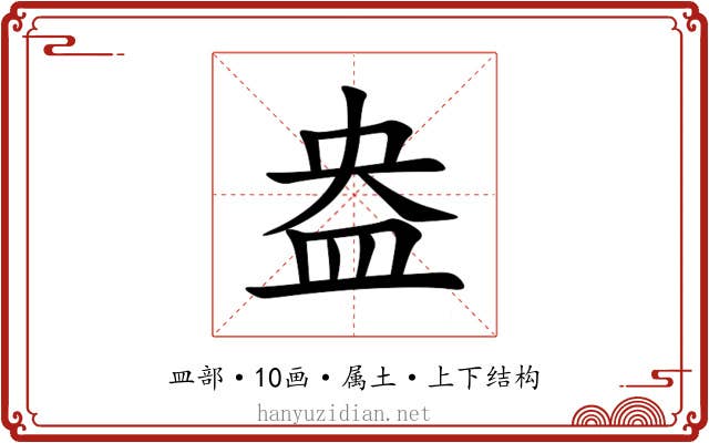 盎 盎