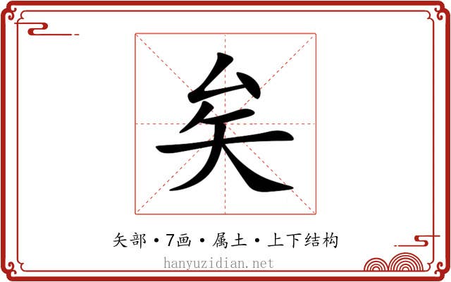 矣 矣