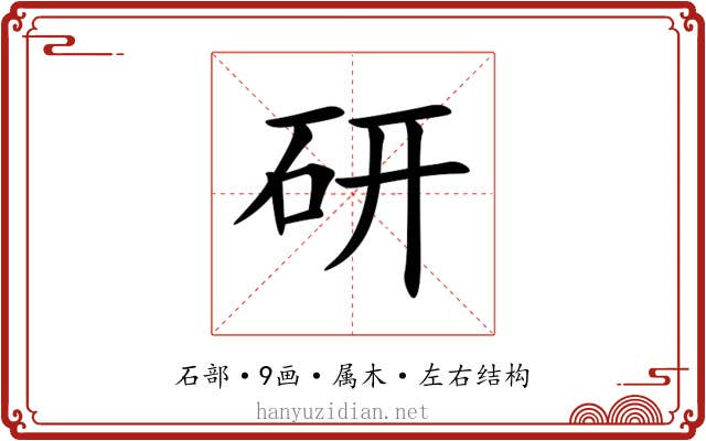 研 研