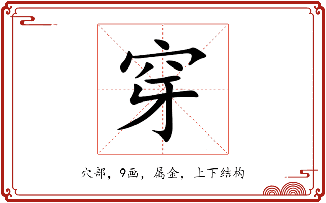 穿 穿