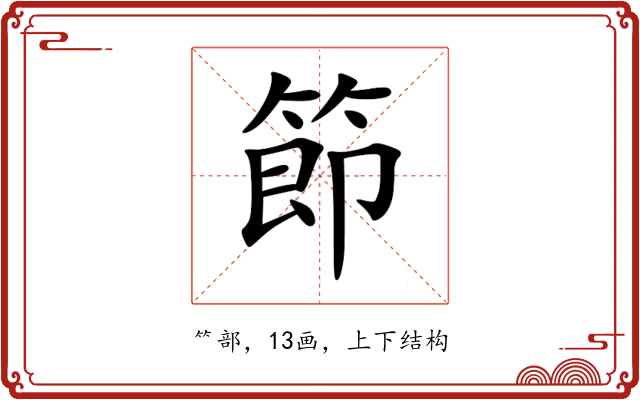 節 節