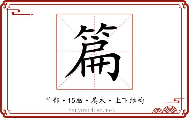 篇 篇