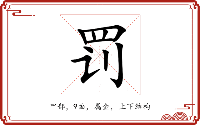 罚 罚