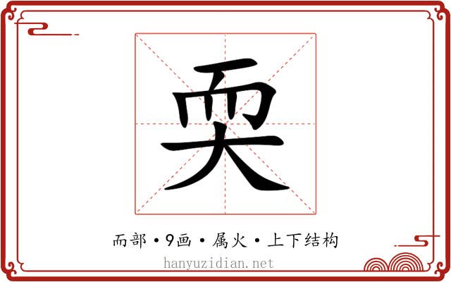 耎 耎