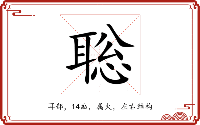 聡 聡