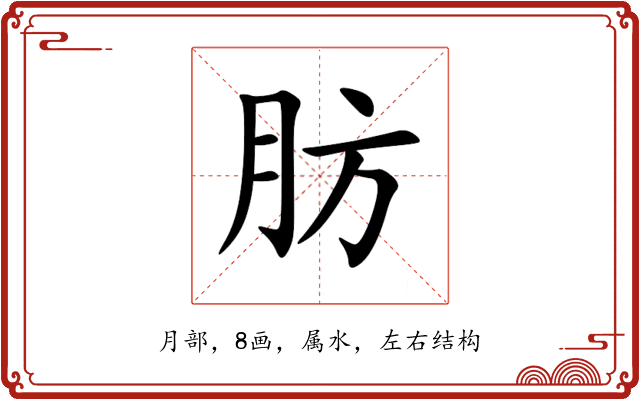 肪 肪