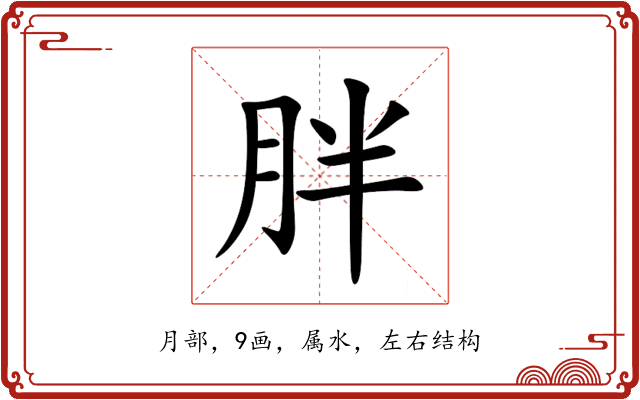 胖 胖
