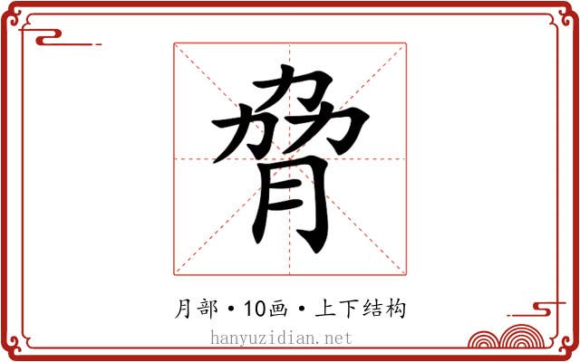 脅