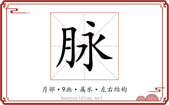 脉