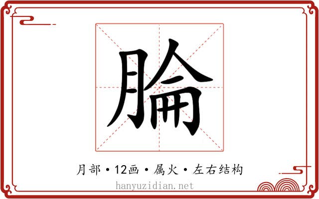 腀 腀