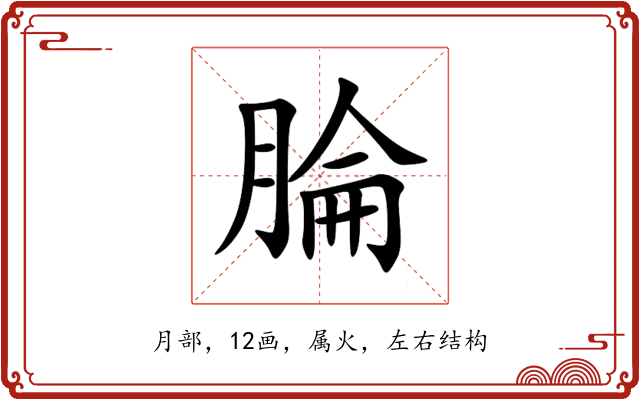 腀 腀