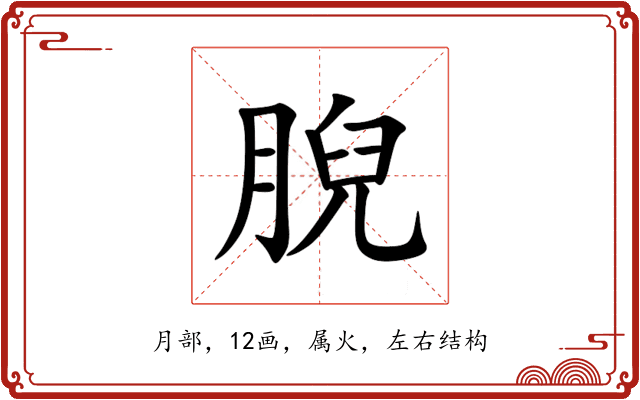 腉 腉