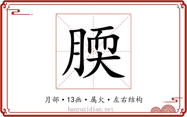 腝 腝