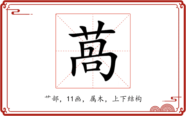 萵