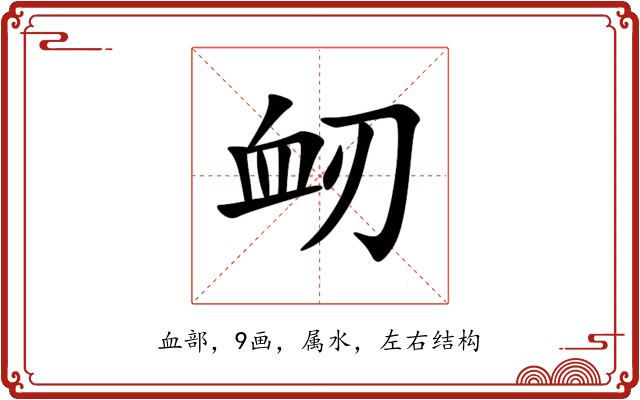 衂 衂