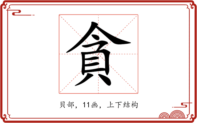 貪 貪