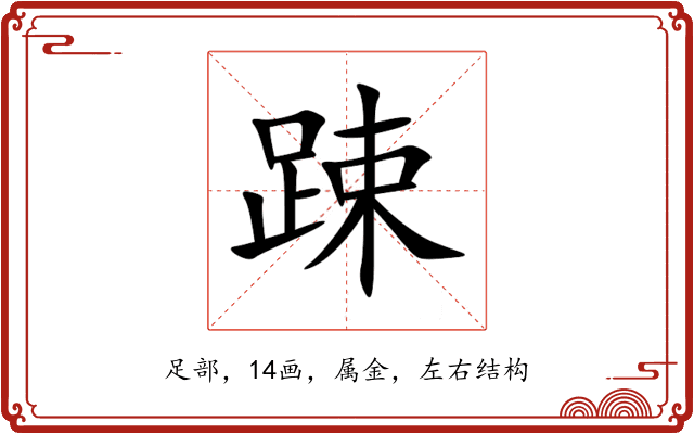 踈