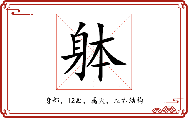 躰 躰