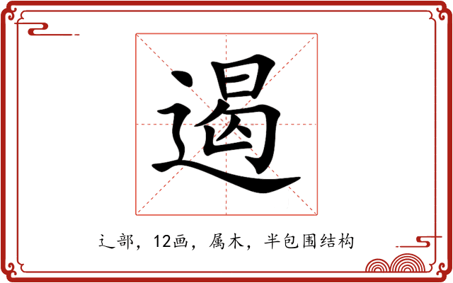 遏 遏