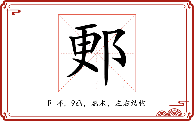 郠 郠