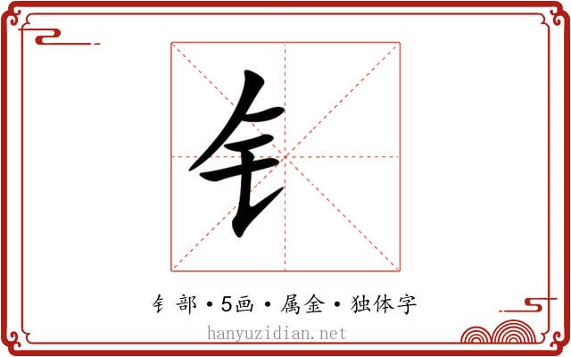钅 钅