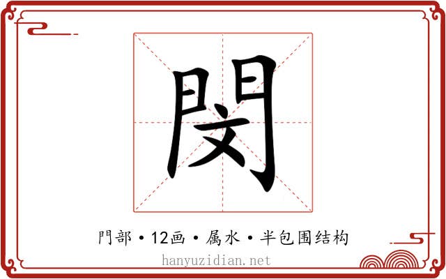 閔 閔