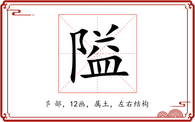 隘 隘